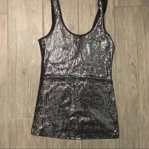 Sequin Tank Top